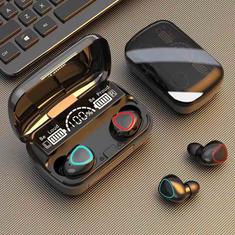 Fone de Ouvido Bluetooth Tela Led sem Fio Gamer