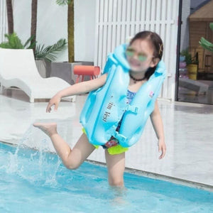 Colete Boia Inflável Criança Infantil Aquático Piscina Praia